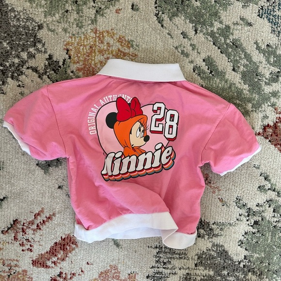 Like New Luxury Jelispoon Disney Minnie Mouse Girls Collared Shirt - Picture 7 of 16